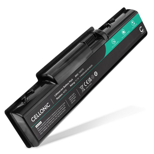 Akku tietokoneeseen Acer Aspire 5735Z, 5738Z, 5738, 5738ZG, 5740G, 5738G, 5740, 5735, 5536 - 11.1V 4400mAh tuotemerkiltä CELLONIC