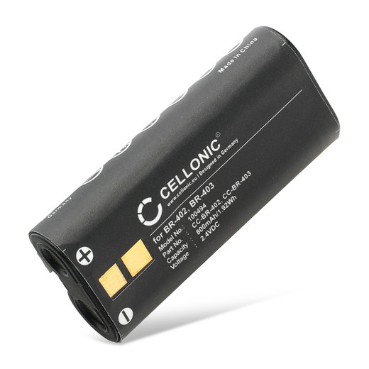 Akku für Olympus DS 4000, DS 3300, DS 2300, DS 5000, BR402, BR403 BR-402, BR-403 (800mAh, 2.4V) von CELLONIC
