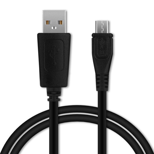 Micro USB Phone Charger Cable for ASUS ZenFone Max, Max Pro, 2, 3 Laser, 3 Max, 3s Max, 4 Max, 4 (2014), 5 (2014) 1m Fast Charging 1A Smartphone Data Cable PVC Black