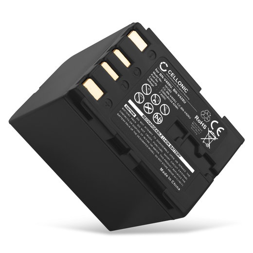 Batterie 3300mAh pour appareil photo JVC GR-DVL100, GR-DV3000, GR-DV500 - Remplacement modèle BN-V408U V416U V428U BN-V438U