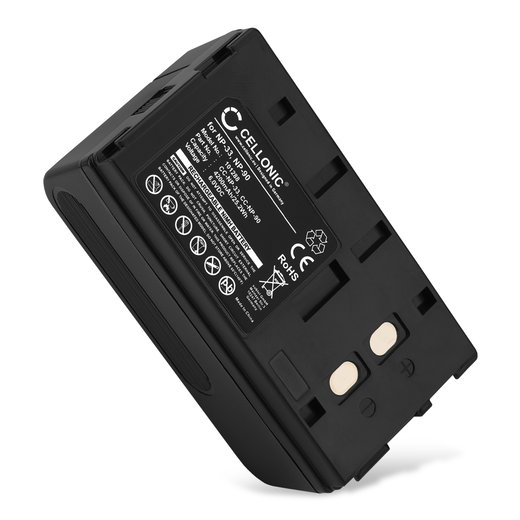 Batería para Sony CCD-F55, CCD-380, CCD-TR2000, CCD-F35, CCD-20061, CCD-V900, CCD-V5000 NP-66 (4200mAh, 6V) de CELLONIC