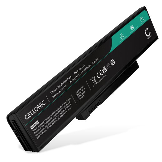 Batterij voor Fujitsu ESPRIMO Mobile V5535, V6555, V6515, V5515, V5555, Amilo La 1703 Laptop - 4400mAh 11.1V 