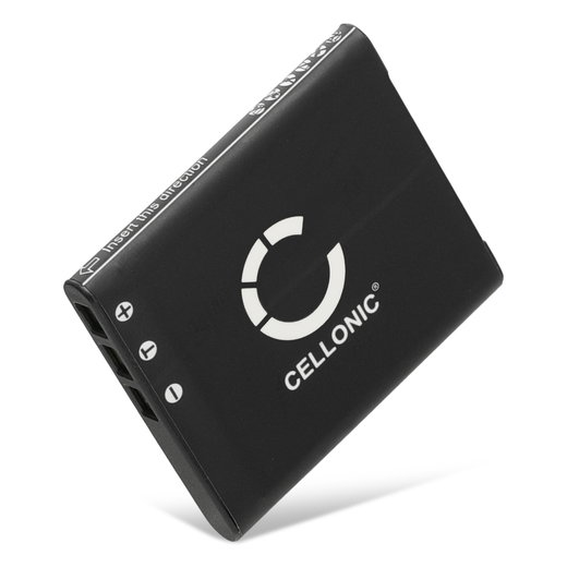 Batterie pour Casio Exilim EX-S200 Exilim EX-Z680 EX-Z690 EX-Z790 EX-ZS10 EX-ZS12 EX-ZS15 550mAh de CELLONIC