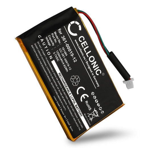  Akku Garmin Edge 605, Edge 705, 361-00019-12 navigaattoriin -  (1250mAh, 3.7V)  tuotemerkiltä CELLONIC