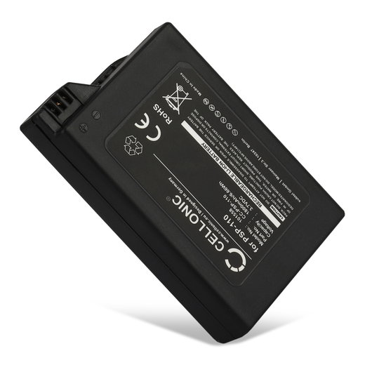 Akku Sony PSP 1 (PSP-1000, 1001, 1002, 1003, 1004, 1005, 1006, 1007, 1008, 1010) PSP Fat pelikonsoliin - 1800mAh tuotemerkiltä CELLONIC