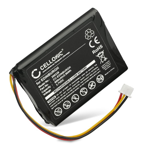 Batteri för TomTom EDINBURGH, ONE XL, ONE 3rd Edition, ONE XL Europe, XL 325, ONE XL Regional F724035958 (800mAh, 3.7V) från CELLONIC