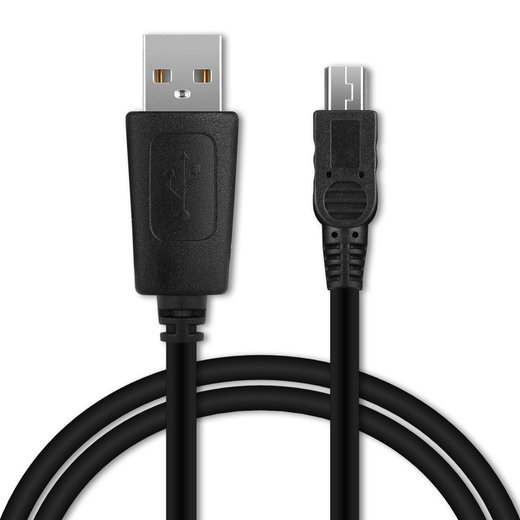 Cable USB para Dell Mini 3 USB - Cable de Carga y Datos 1m 1A negro PVC