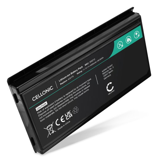 Batteri för ASUS F5SL, Pro50 series, X50N, Pro55S, F5 series, X59SL, X50M, F5RL, Pro50R, ASUS A32-F5 11.1V 4400mAh från CELLONIC