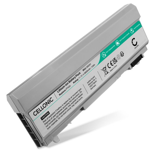 Batteria per portatile Dell Latitude E6500, E6410, E6400, E6510, Precision M4500, M4400, M2400, Dell DFNCH, PT434, MP490 ricambio per laptop 6600mAh 11.1V 