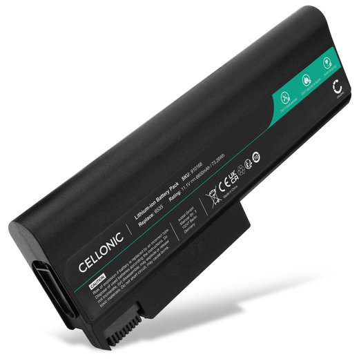Batterie pour HP EliteBook 8440p, 6550B, ProBook 6550b, 6450b, Business Notebook 6530, Compaq 6735b 11.1V 6600mAh de CELLONIC