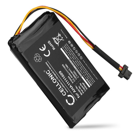Batteria CELLONIC AHA11111009 FLB0813007089 VFAS per navigatore GPS TomTom Start 62 Go 60 Go 600 ONE XL Europe ONE XL Regional ONE 4th Edition XXL 540s Affidabile ricambio 1200mAh compatibile al 100%