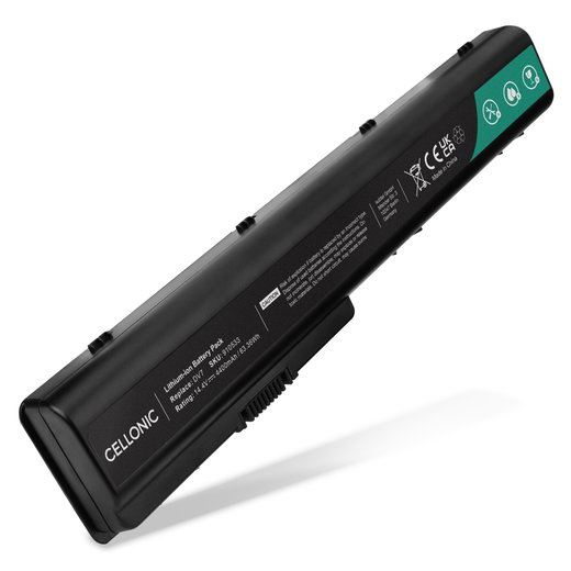 Batteria per portatile HP Pavilion dv7-1000, dv8-1000, dv7-2000, dv7-3000, dv7-3100, dv8-1000, GA08 ricambio per laptop 4400mAh 14.4V 