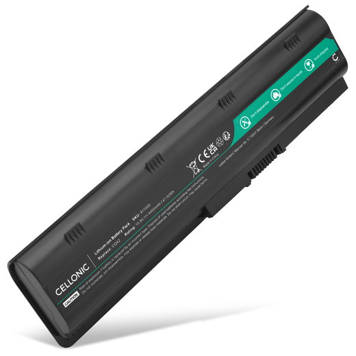 Batteri för HP Envy 17-1000, 17-2200, Pavilion g6, g7, HP 650, G62, Dv7, Dv6, Dv3, Compaq Presario CQ56, CQ57, CQ58, HP MU06 10.8V 4400mAh från CELLONIC