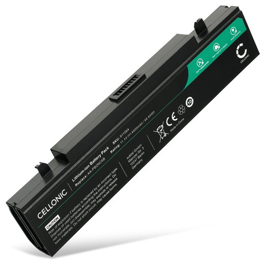 Batteri för Samsung R510, NP-R510, R60, R60 Plus, NP-R60, NP-R60S, R40, R40 Plus, NP-R40, R610, NP-R610, R710, NP-R710 11.1V 4400mAh från CELLONIC