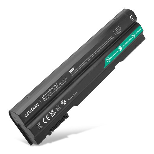 Batería Dell para ordenador portátil Dell Latitude E5430, E5530, E6430, E6540, E6520, E6420, E6440, E6530, E5520, Inspiron 17R, 15R, 14R, T54FJ, M5Y0X,P15F 4400mAh 11.1V  de CELLONIC