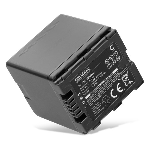 Akku für Panasonic HDC-TM900 HDC-HS900 HDC-SD900 HDC-SD800 HC-X900 / X900M 2100mAh von CELLONIC