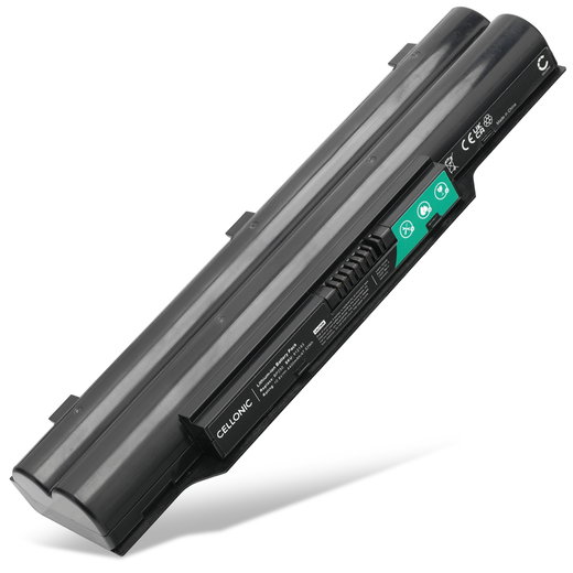 Batería Fujitsu para ordenador portátil Fujitsu Lifebook AH54/H, AH530, A530, MG50SN, MG50U, MG50U/V, MG50W, MG75SN, MG75U, FPCBP250 4400mAh 10.8V  de CELLONIC