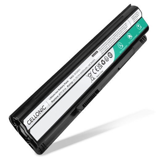 Batería MSI para ordenador portátil MSI GE60, GE70, GP60, GP70, FX600, CR650, GP60 2PE Leopard, CR61, CX70, Medion Akoya E1312, MSI FR700, FX700, Medion 40029150 4400mAh 11.1V  de CELLONIC