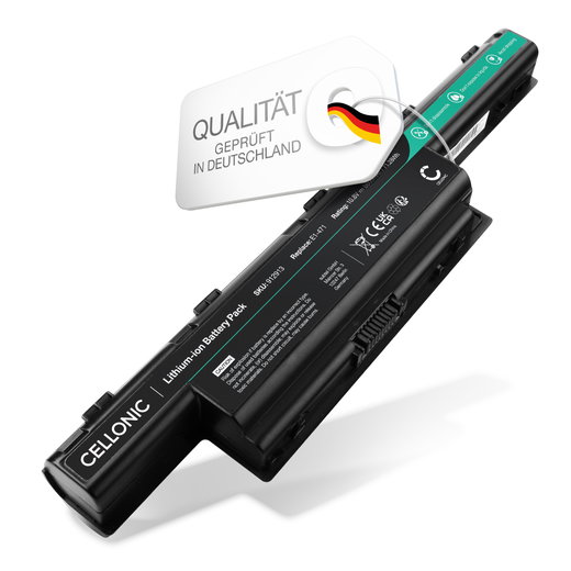 Batteri för Acer Aspire 7750G, 5750G, E1-731, 7741G, 5742G, 5742, Acer AS10D31, AS10D51 10.8V - 11.1V 6600mAh från CELLONIC