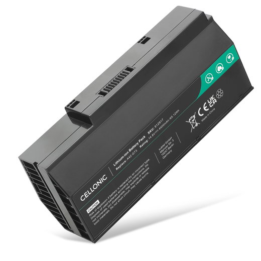 Batteri för ASUS G73J, G73JH, G73, Lamborghini VX7, G73SW, G73S, VX7S, G53, VX7, G73JW, VX7SX 14.8V 4400mAh från CELLONIC