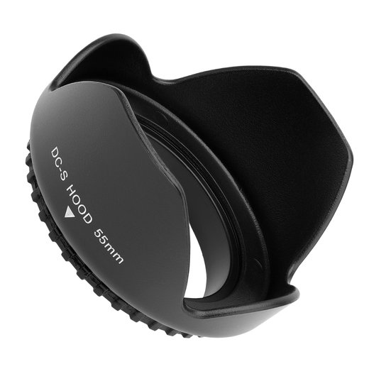 Ø 55mm Kamera Ø 55mm Motljusskydd för Universal Ø 55mm – Plast filtergänga tulpan / blomblad / tulip Motljusskydd från CELLONIC