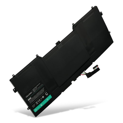 Batterie pour Dell XPS 12, 9Q23-5550, 9Q23, XPS 13 Ultrabook, XPS L322X, XPS L321X, Y9N00, 489XN 7.4V 6300mAh de CELLONIC