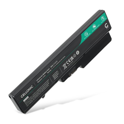 Batteri för Lenovo B470, B475, B550, B570, B575, G460, G465, G470, G475, G560, G565, G570 10.8V - 11.1V 4400mAh från CELLONIC