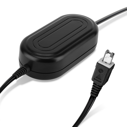 Power Supply for JVC HD30 -HD10 -HD6 -HD3-AC Adapter AP-V14 AP-V17 AP-V19 AP-V21 DC Coupler - Dummy Battery from CELLONIC