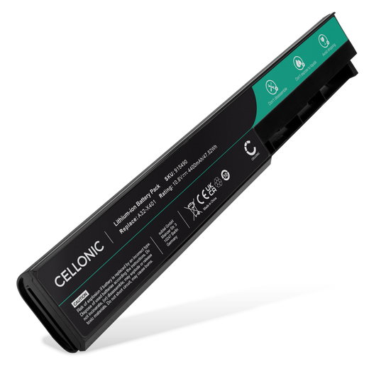 Batteria per portatile ASUS X501A, X501U, F501U, X301A, X401A, F501A, X401U, F301A, F401U, R402A ricambio per laptop 4400mAh 10.8V 
