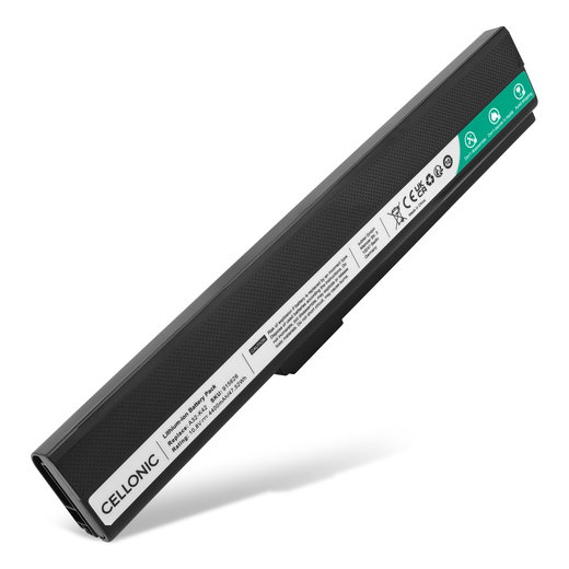 Batterie de rechange pour ordinateurs portables ASUS K52J, A52J, K52F, A52F, Pro5IJ, K52N, K52, X52N, P52F, X52D - 4400mAh 10.8V - 11.1V 