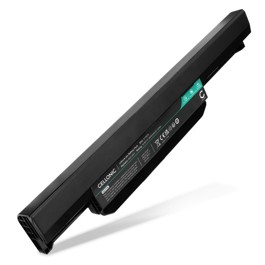 Batteri för ASUS X53S, A53S, K53S, K53 , X54C, X54H, K53SV, K53E, K53U, K53SD, A32-K53, 07G016H31875 10.8V 4400mAh från CELLONIC