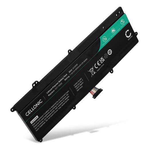 Battery for ASUS X202E, X201E, F201E, S200E, F201 series, F202 series, Q200 series, R200 series, C21-X202 7.4V 4000mAh from CELLONIC