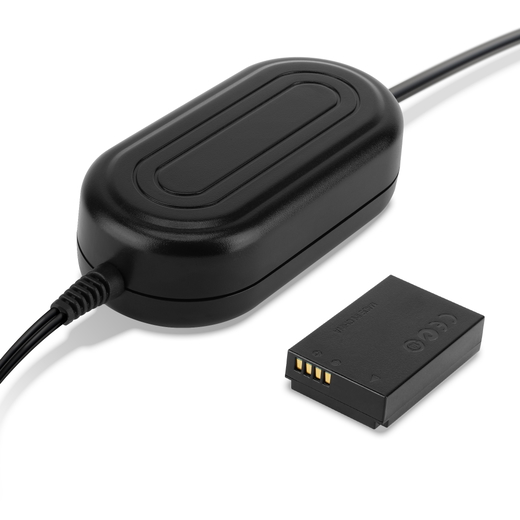 Vervangende AC adapter voor Canon EOS 100D EOS Rebel SL1 PowerShot SX70 HS AC-adapter ACK-E15 (CA-PS700 + DR-E15) DC-koppeling – Dummybatterij van CELLONIC