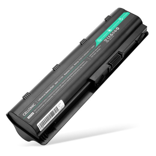 Batteri för HP G62, 650, 630, 450, G72, Pavilion dv6-6000, dv6-6100, g6-1100, MU06 Laptop - 6600mAh 10.8V - 11.1V 