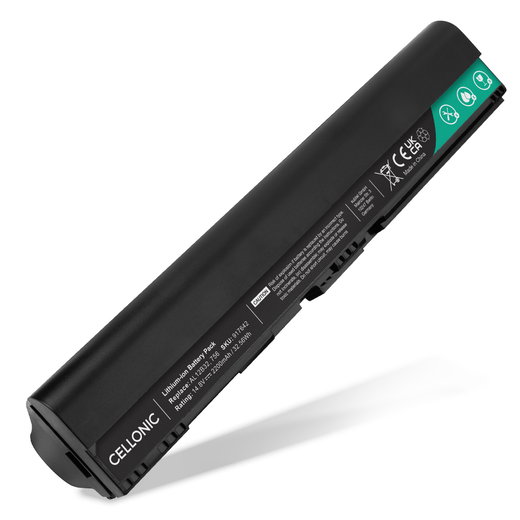 Batteria per portatile Acer Aspire One 725, One 756, Chromebook AC710, AL12B32, AL12B72 ricambio per laptop 2200mAh 14.4V - 14.8V 