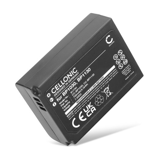 Batterij voor Samsung NX300 NX500 NX300M NX1000 NX2000 NX1100 NX200 NX210 NX310 BP1130 BP1030 700mAh camera van CELLONIC