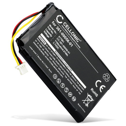 Bateria Garmin nüvi 361-00056-01 1100mAh - , Batería larga duración para GPS Garmin Nüvi 42, Nüvi 53, Nüvi 65, Nüvi 2689, Nüvi 2699, Nüvi 2799 / 010-01211-01