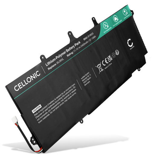 Batteria per portatile HP EliteBook Folio 1040 G1, EliteBook Folio 1040 G2, HP BL06XL, BL06042XL ricambio per laptop 3400mAh 11.1V 