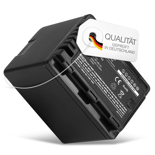 Akku für Panasonic HC-V180, HC-V777, HC-V380, HC-V770, HC-VX870, HC-W580, HC-V700, VW-VBT190 VW-VBT190 VBT380 VBK180 (4040mAh, 3.6V) von CELLONIC