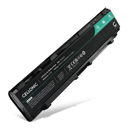 Batteri för Toshiba Satellite C55-A, C50, C70, C50D-A, C50-A, C55D, Toshiba PABAS272 10.8V 4400mAh från CELLONIC