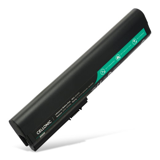 Batería HP para ordenador portátil HP EliteBook 2560p, 2570p, SX06, SX06XL, SX09, SX03 4400mAh 11.1V  de CELLONIC