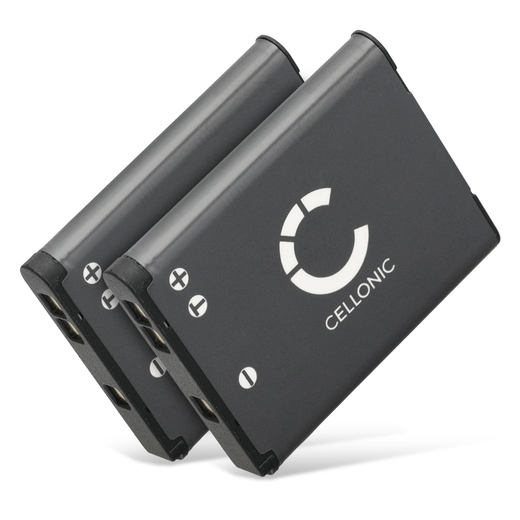 2x Batteri till Nikon Coolpix S3300, S6900, S3100, S33, S4100 EN-EL19 NP-BJ1 (700mAh, 3.7V) från CELLONIC