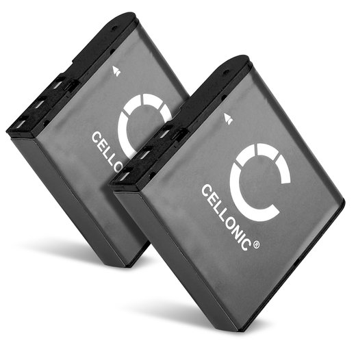 2x Batteri till Kodak PIXPRO AZ528, AZ421, AZ422, AZ521, AZ365, AZ525, AZ361, AZ527, LB-060 LB-060 (950mAh, 3.7V) från CELLONIC