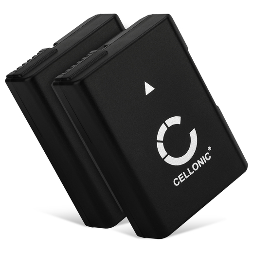 2x Batteri till Nikon D3100; D3300; D3200; D3500; D5200; D5600; D5100; D5300; Df (1050mAh, 7.4V) från CELLONIC