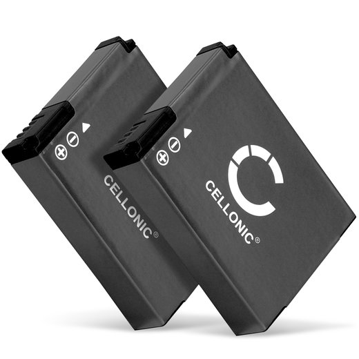 2x CELLONIC Camera Battery for GoPro HD Hero 2, HD Hero, Hero Replacement AHDBT-002 AHDBT-001 ABPAK-0014 Battery 1100mAh Backup