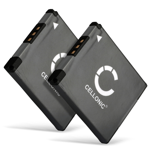 2x Batteri till Canon IXUS 285 HS, 182, 185, 130, 125 HS, 132 NB-11L NB-11LH (600mAh, 3.7V) från CELLONIC