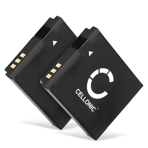 2x Batteri till Canon IXUS 105; PowerShot S95, S120, SX610 HS NB-6L NB-6LH (1000mAh, 3.7V) från CELLONIC