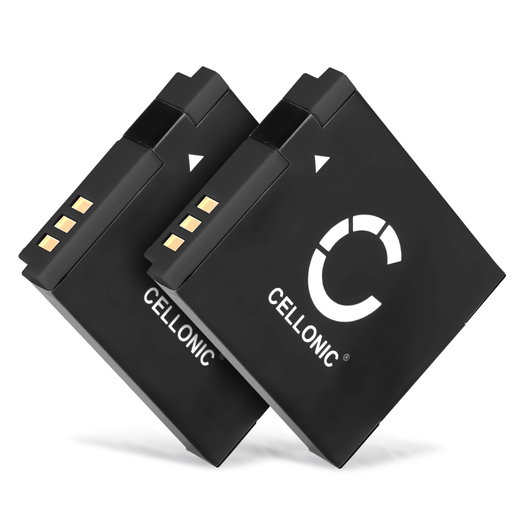 2x NB-6L NB-6LH Battery for Canon PowerShot SX710 HS SX700 HS SX500 IS SX510 HS SX530 HS SX540 SX600 HS SX610 HS SX260 1000mAh Camera Battery Replacement