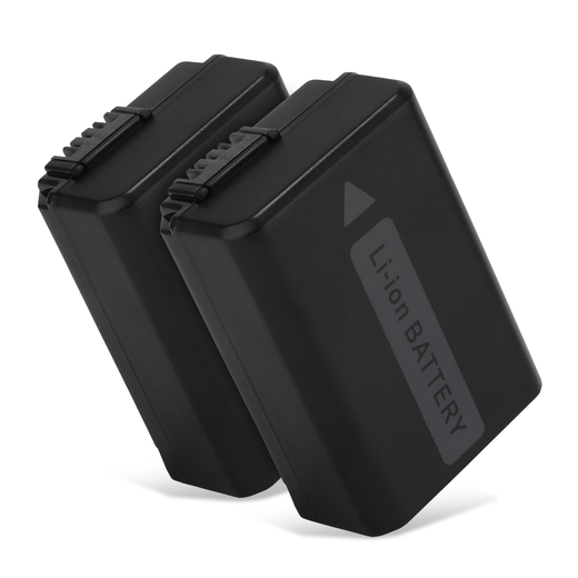 2x Batteri till Sony A6100 ILCE-6100; A6400 ILCE-6400; ILCE-QX1 (1030mAh, 7.4V) från CELLONIC