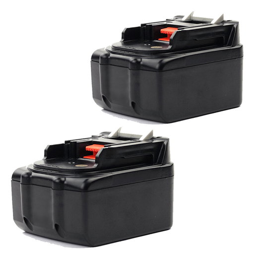 2x Akku työkaluun Makita DMR110, DMR107 ,DMR108, BDF343, BMR102 ,DMR102, DMR105 - BL1415, BL1430, BL1450, BL1440, 194065-3 vaihtoakku, 14.4V, 3Ah, Li Ion